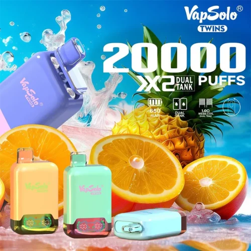 Vapsolo Twins 20000 Puffs Disposable Vape