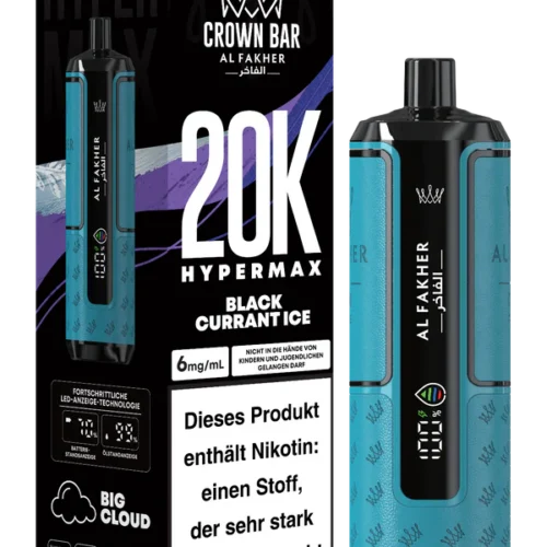 Al Fakher Crown Bar Hypermax 20k
